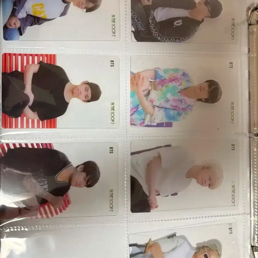 bts インザスープ in the soop 2 ジン トレカ セット 透明