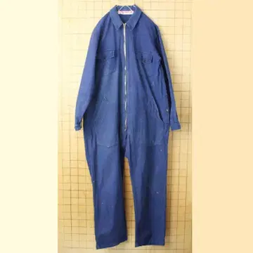 60s France LABOR 워크 올인원 W48 네이비 aw11