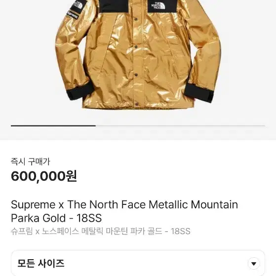 [M] 슈프림 Supreme x The North Face Metalli