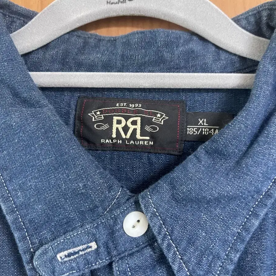 RRL 더블알엘 데님 셔츠 XL