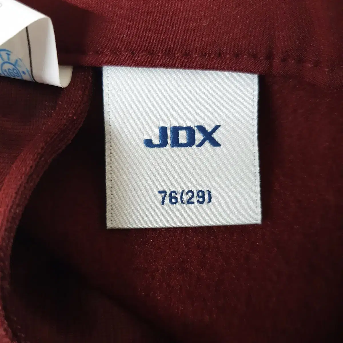 JDX 2021FW 여성골프팬츠 29인치 77 기모바지 버건디