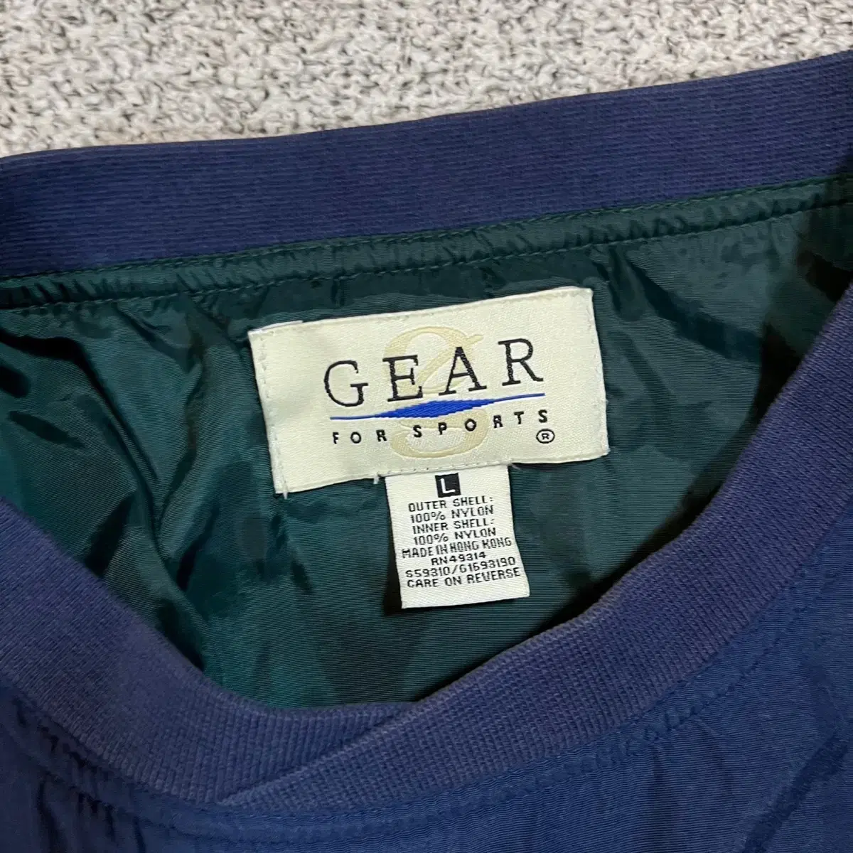 GEAR 빈티지 자수 웜업