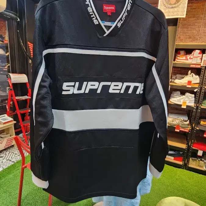 [L] 슈프림 웜업 하키 져지 Supreme Hockey Jersey