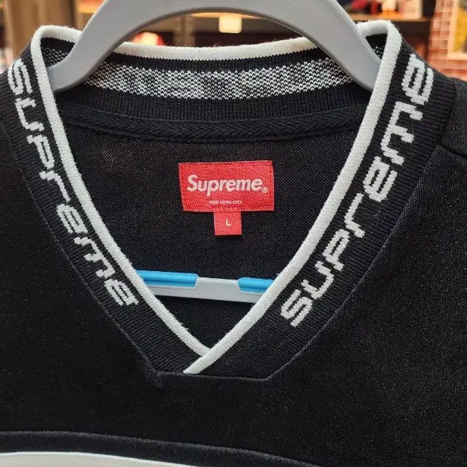 [L] 슈프림 웜업 하키 져지 Supreme Hockey Jersey