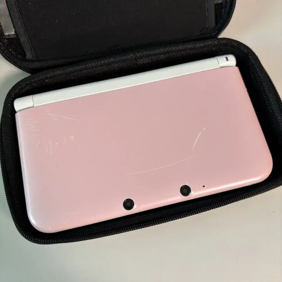 닌텐도 3DS XL 한국판 핑크화이트 친모아