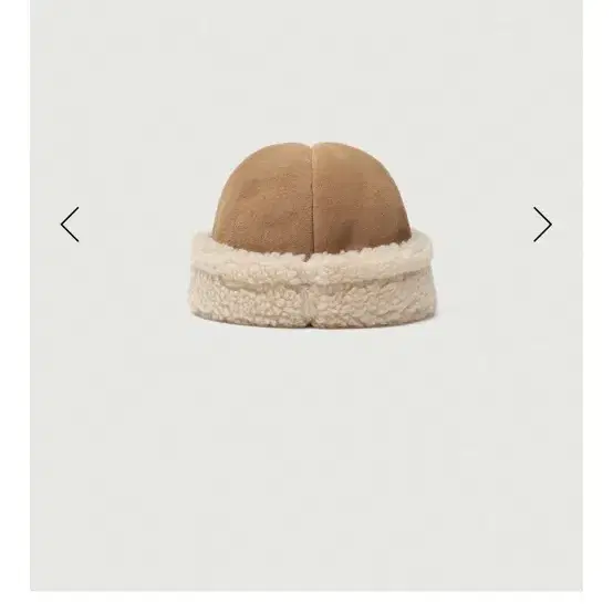 더바넷 모자 Sierra Shearling Cuff Hat 새상품