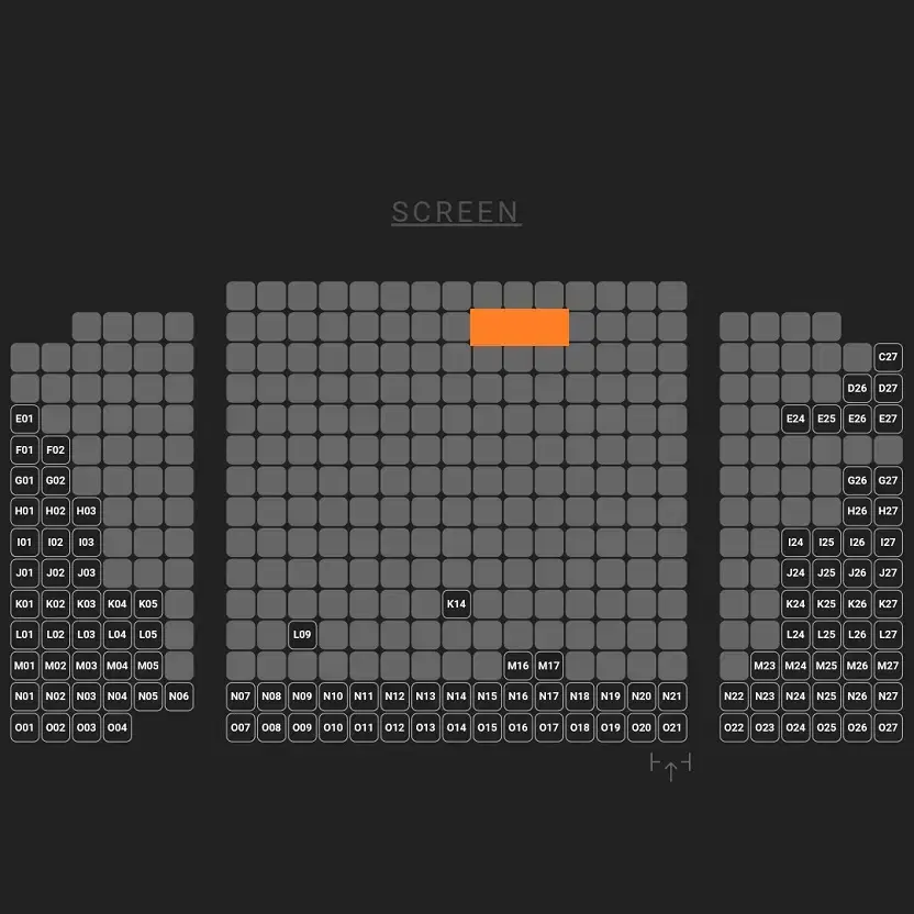 1/25 검은수녀들 무대인사 B열 중블 단석 (영등포CGV) 시영시