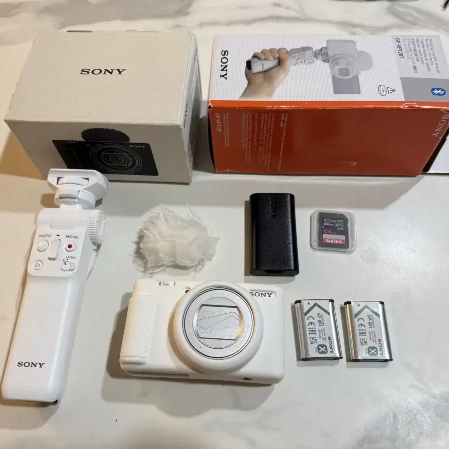 sony ZV-1M2 슈팅그립 추가배터리+충전기