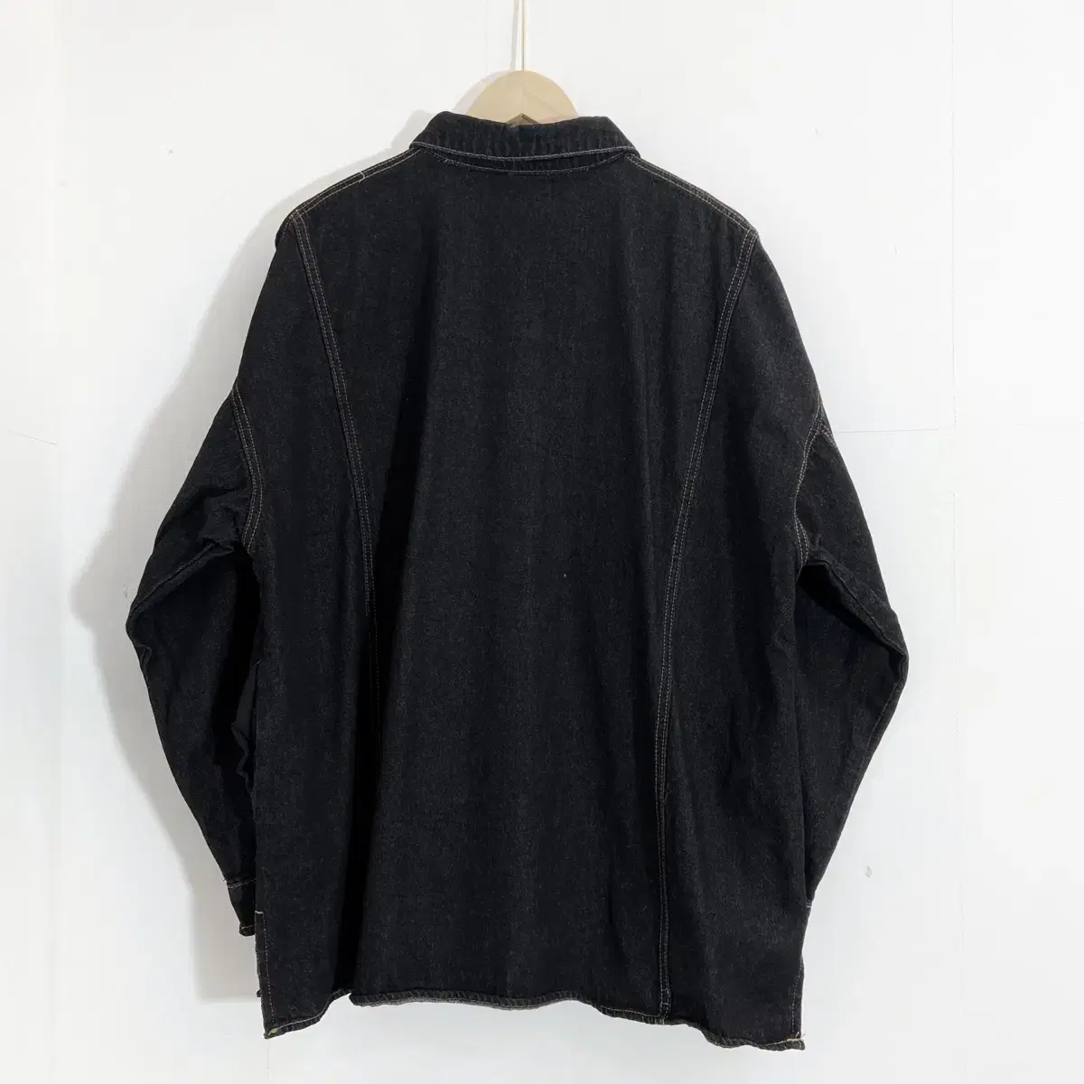 블랙데님셔츠 청셔츠 XL(105~110) Black Jean Shirt