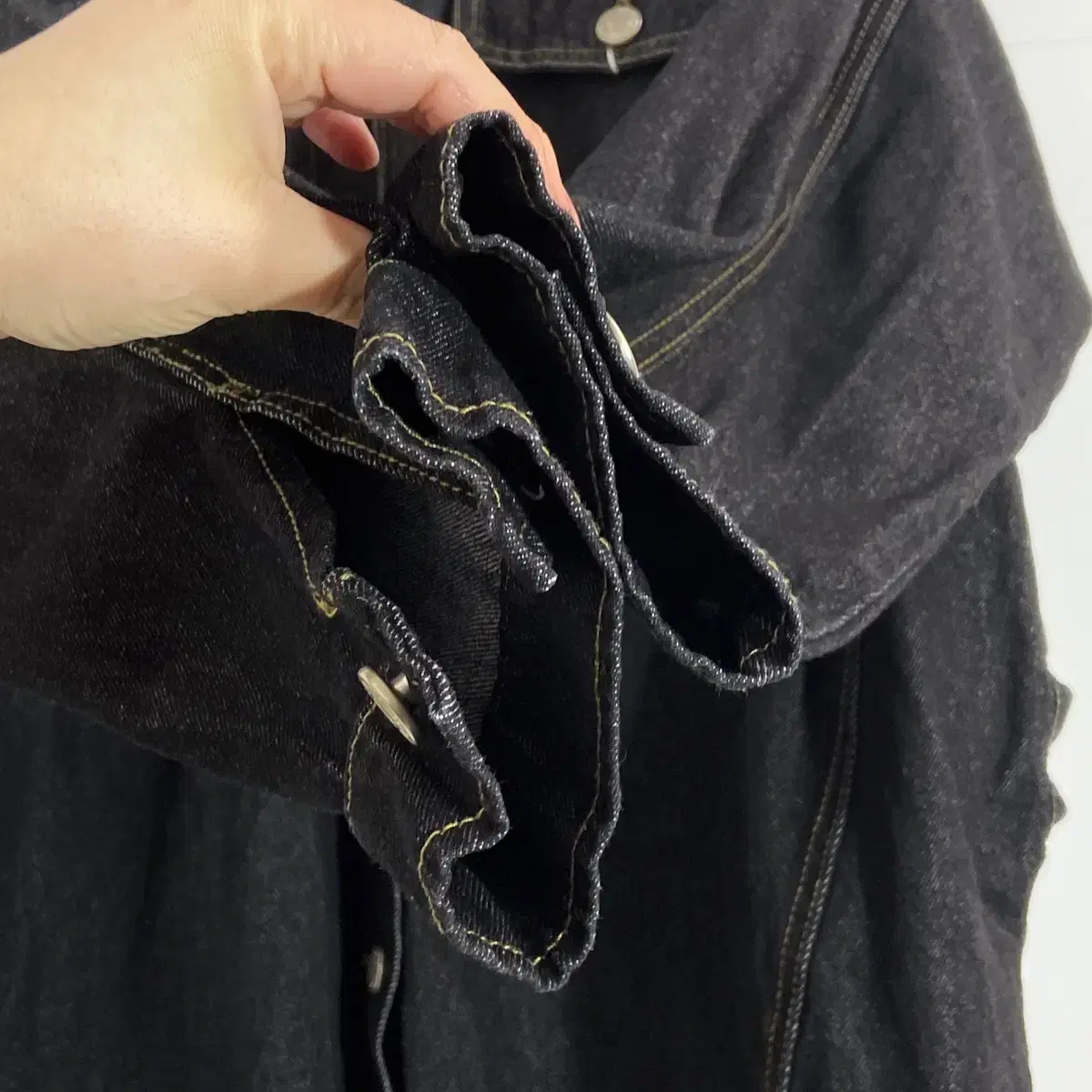 블랙데님셔츠 청셔츠 XL(105~110) Black Jean Shirt