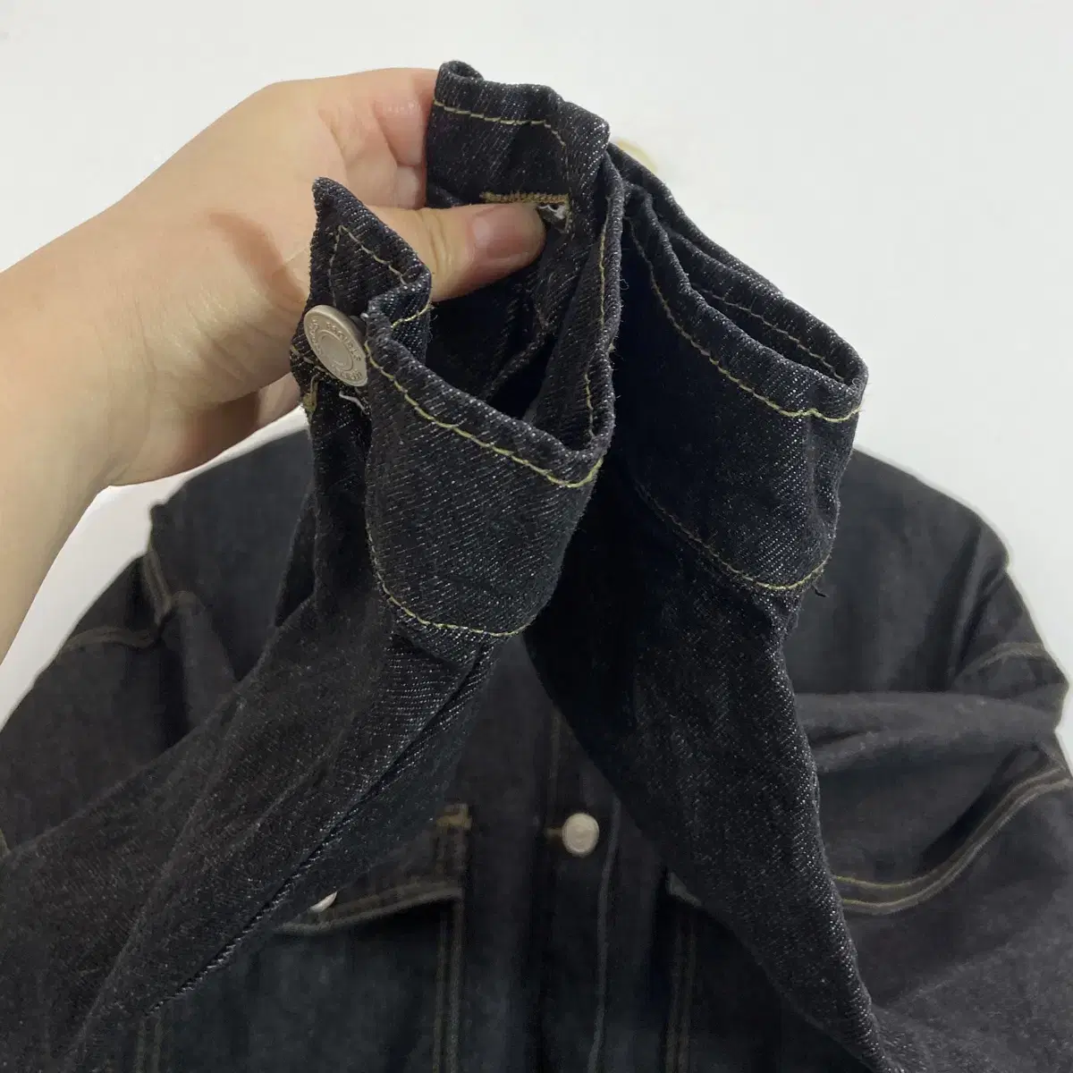 블랙데님셔츠 청셔츠 XL(105~110) Black Jean Shirt