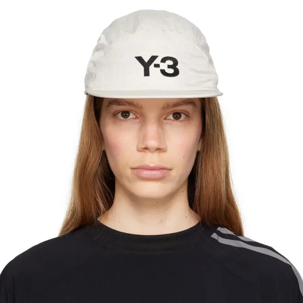 Y-3 러닝 캡 베이지 크림