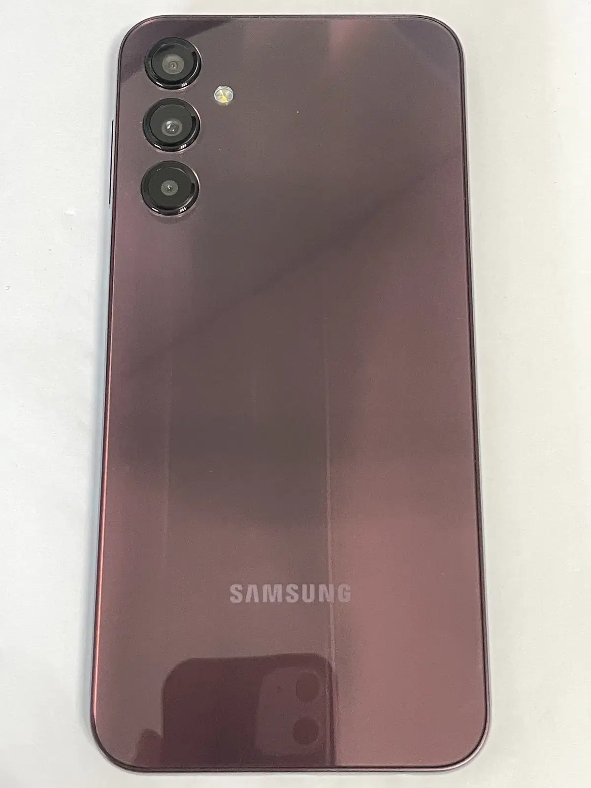 19818 Galaxy A24 A245 128GB Burgundy A-class No ghosting Normal