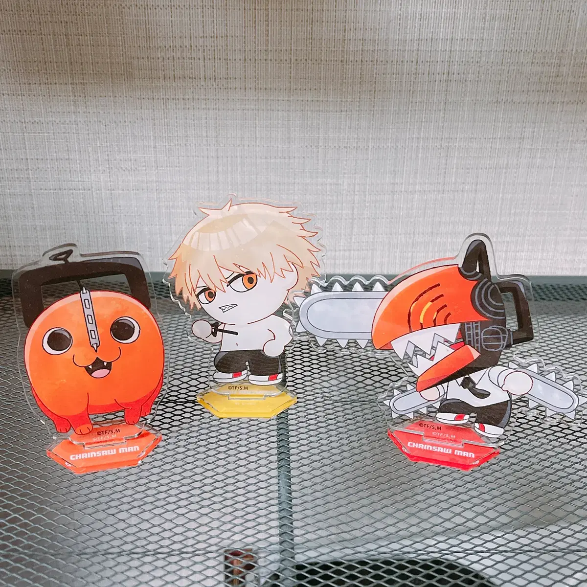 acrylic stand, 3-piece set sell (dense acrylic, porous acrylic