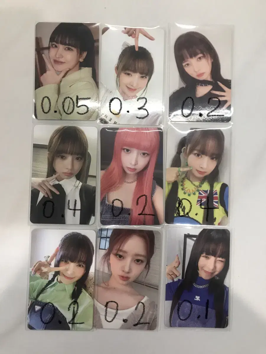 (Bombshell!!)ive lay photocard jang wonyoung ahn yujinlayleeseo fallleeseo