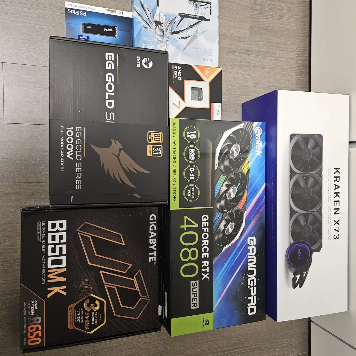 9800x3d, rtx4080 super 하이엔드급 본체