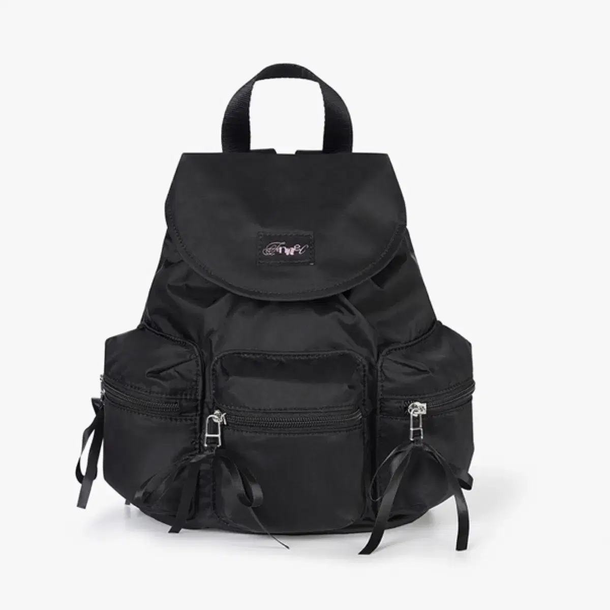 페넥 리본 백팩 BERRY POCKET BACKPACK - BLACK