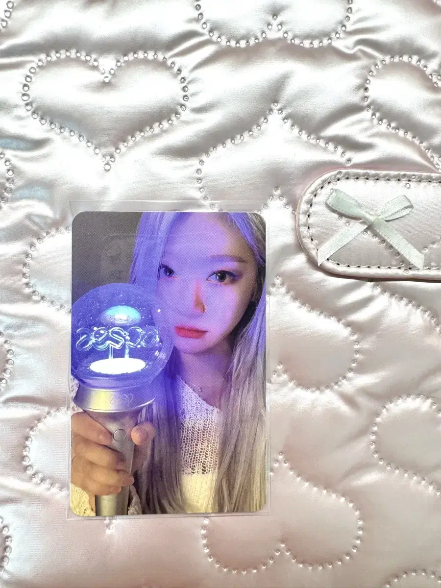 ningning lightstick Photocard