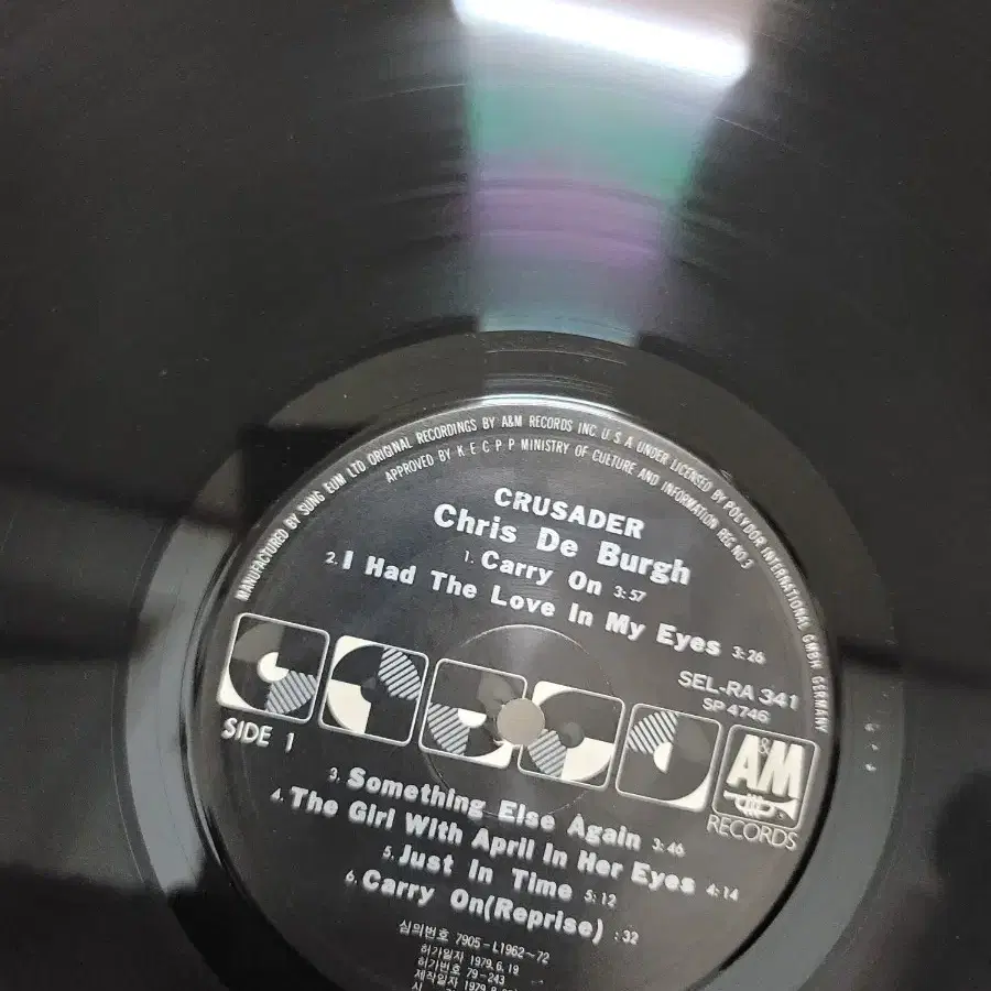 CHRIS DE BURGH LP