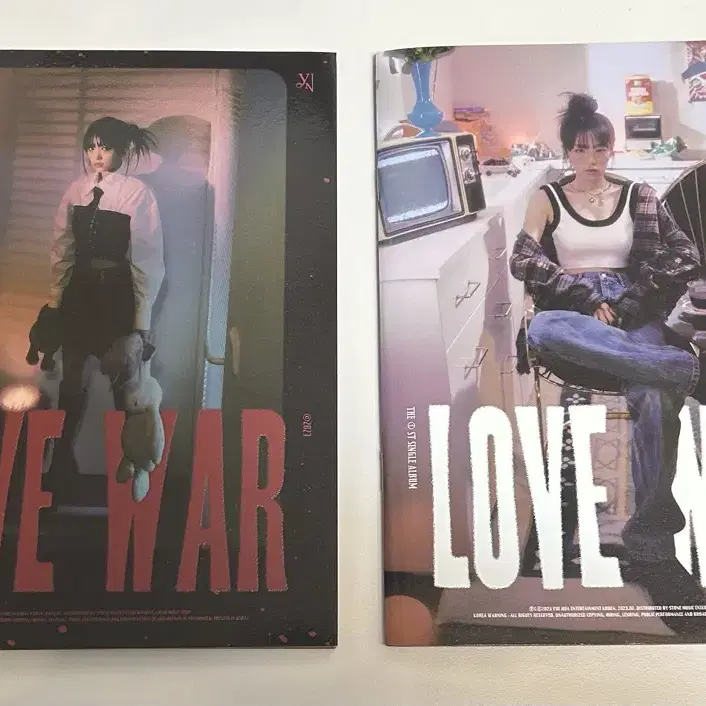 최예나 앨범(Love War,HATE XX),포카,스티커,포스터 판매