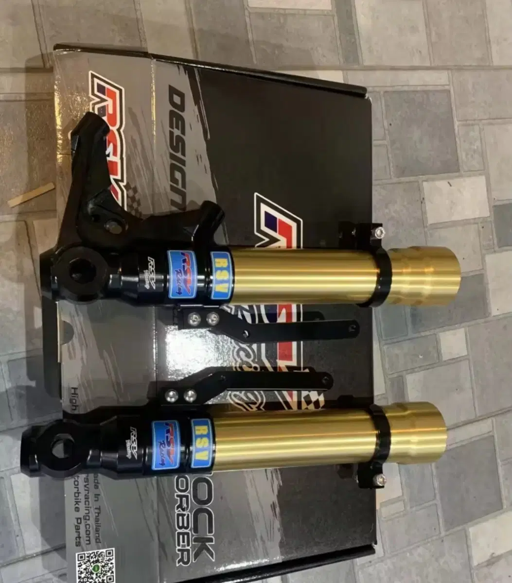 XMAX300 RSV레이싱 4POT 100MM 포크업쇼바킷트