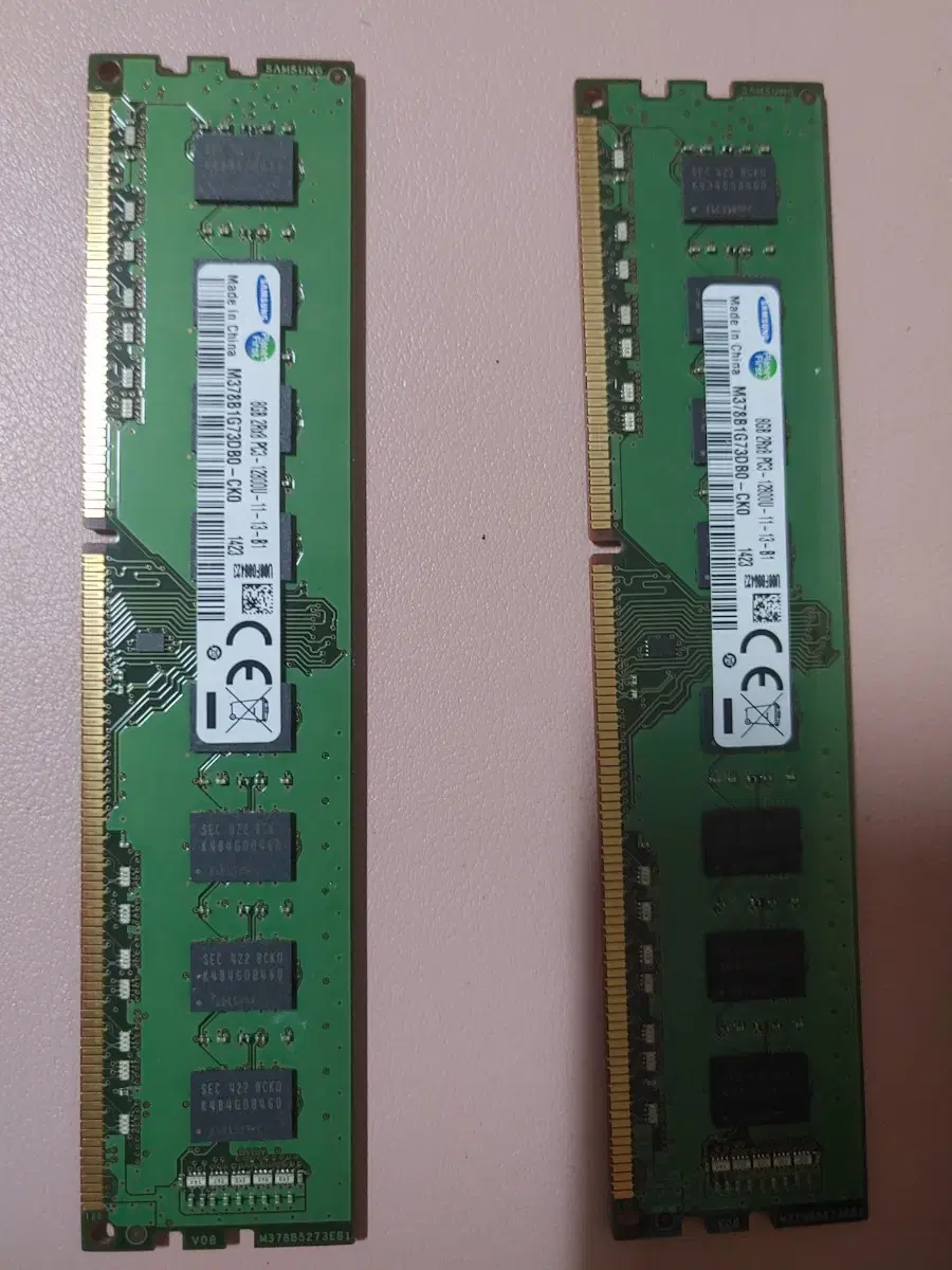 삼성 ddr3 8g 메모리 12800 2개 일괄