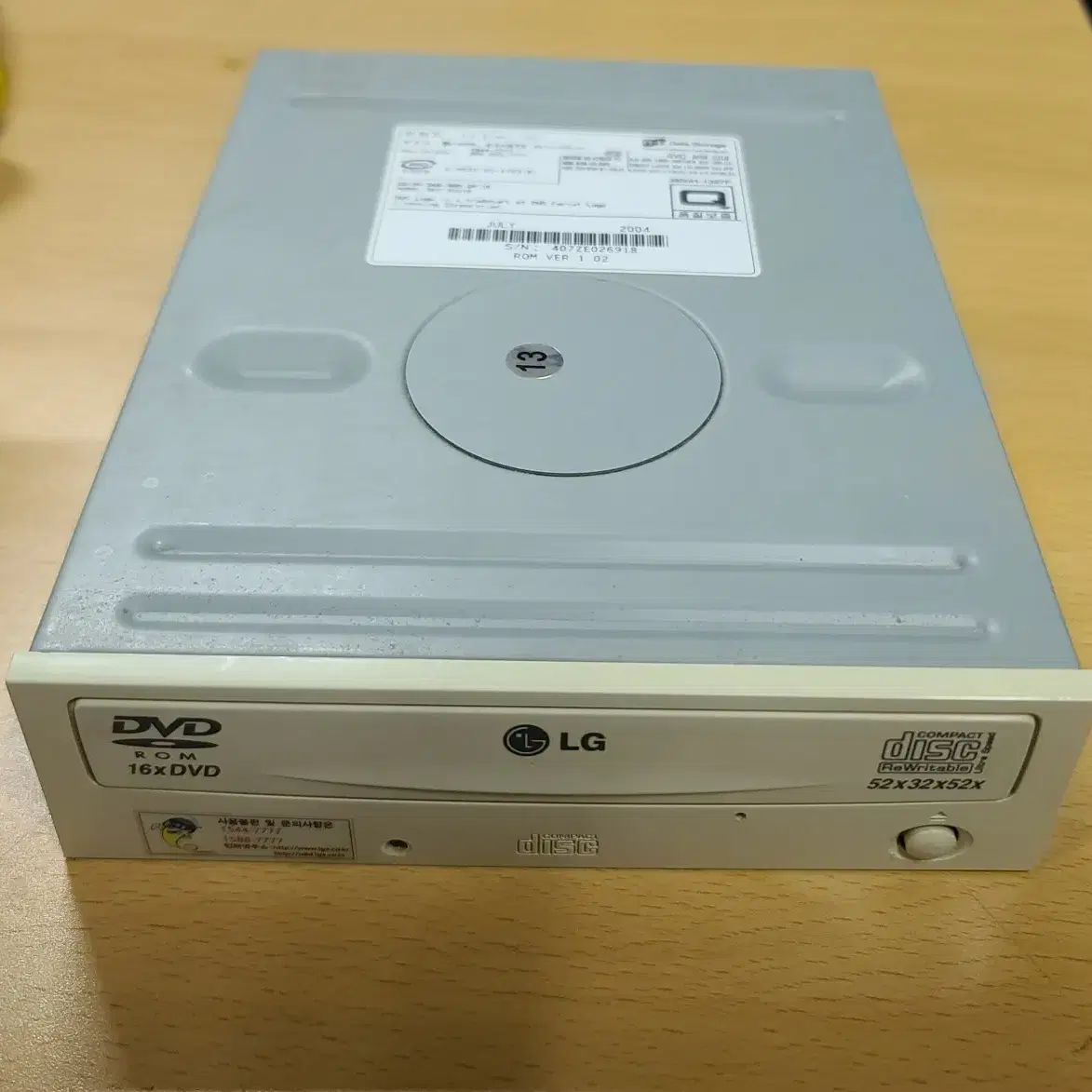 IDE, LG 콤보 ODD, DVD-ROM, RW, IDE ODD