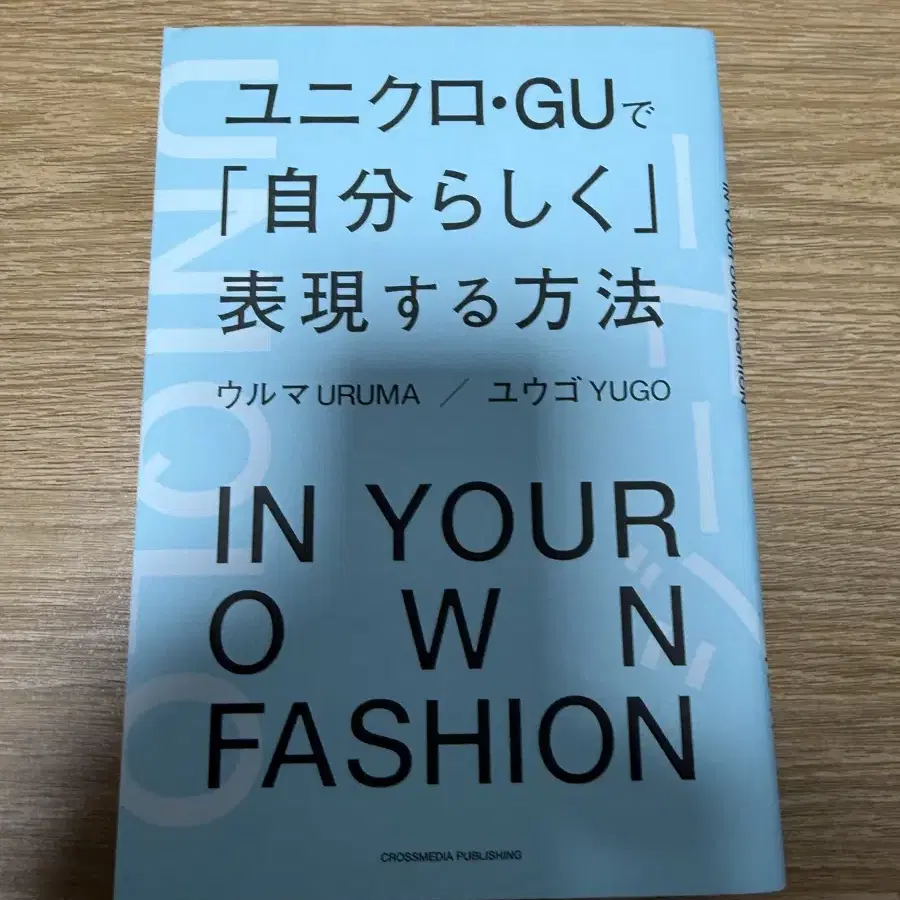 Gu 유니클로 패션 표현방식에 대한 책 (일본어)