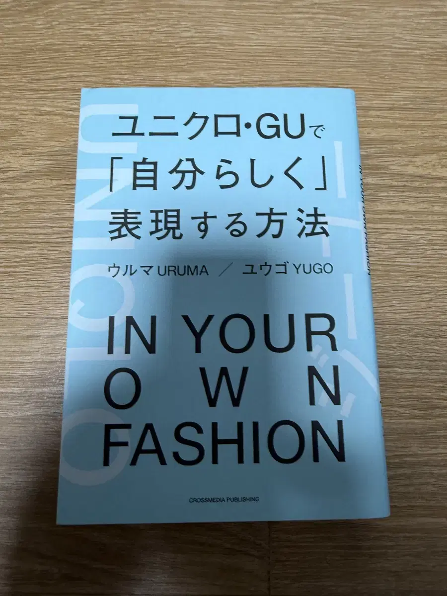 Gu 유니클로 패션 표현방식에 대한 책 (일본어)