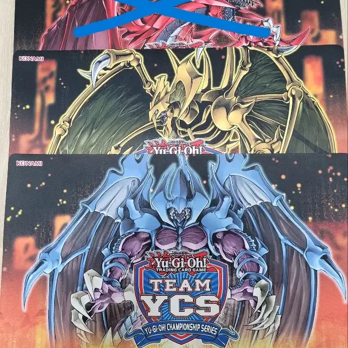 ycs 유희왕 삼환마 매트 일괄 판매합니다. (하몬, 라비엘)