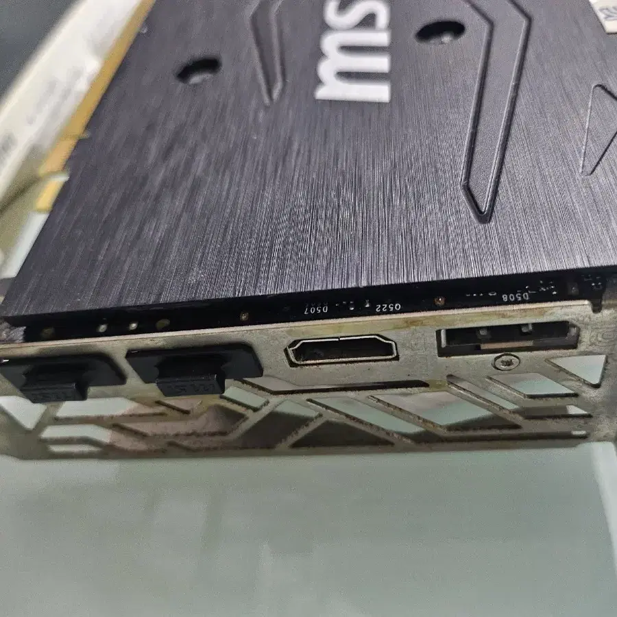 MSI NVIDIA GeForce GTX 1660 Ti ARMOR 6G