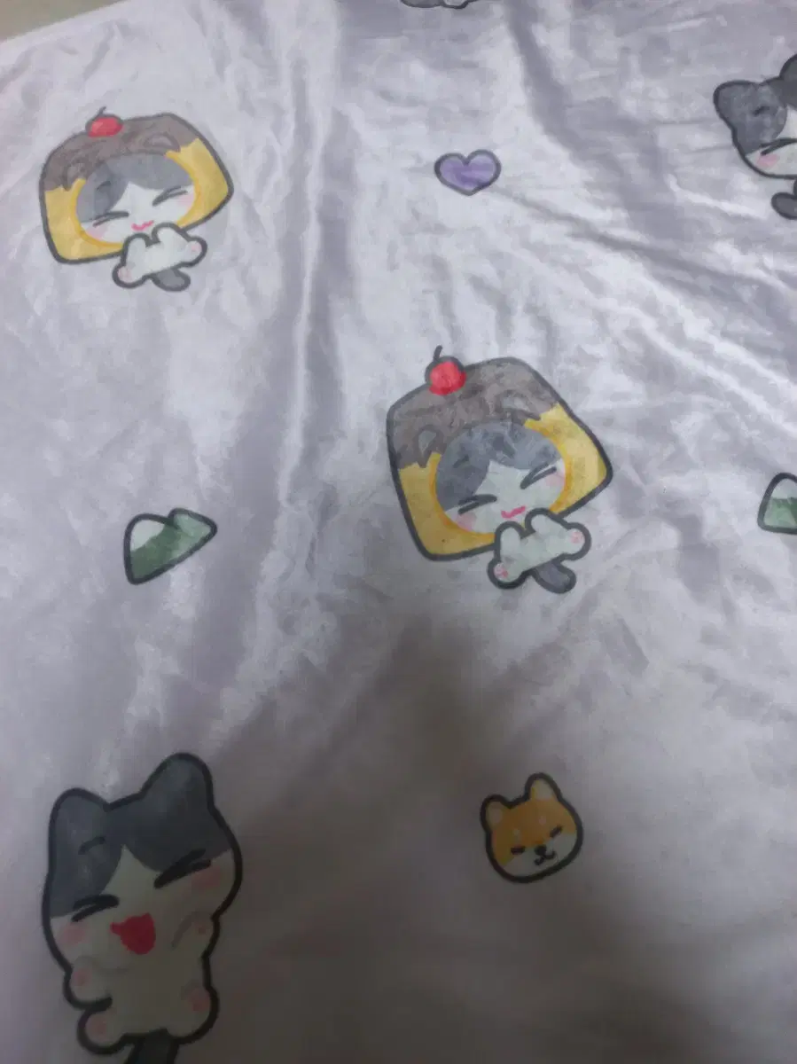 ateez choi san blanket wts