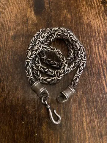 SHAMBALLA 샴발라 실버 925 장미 목걸이 약 43cm