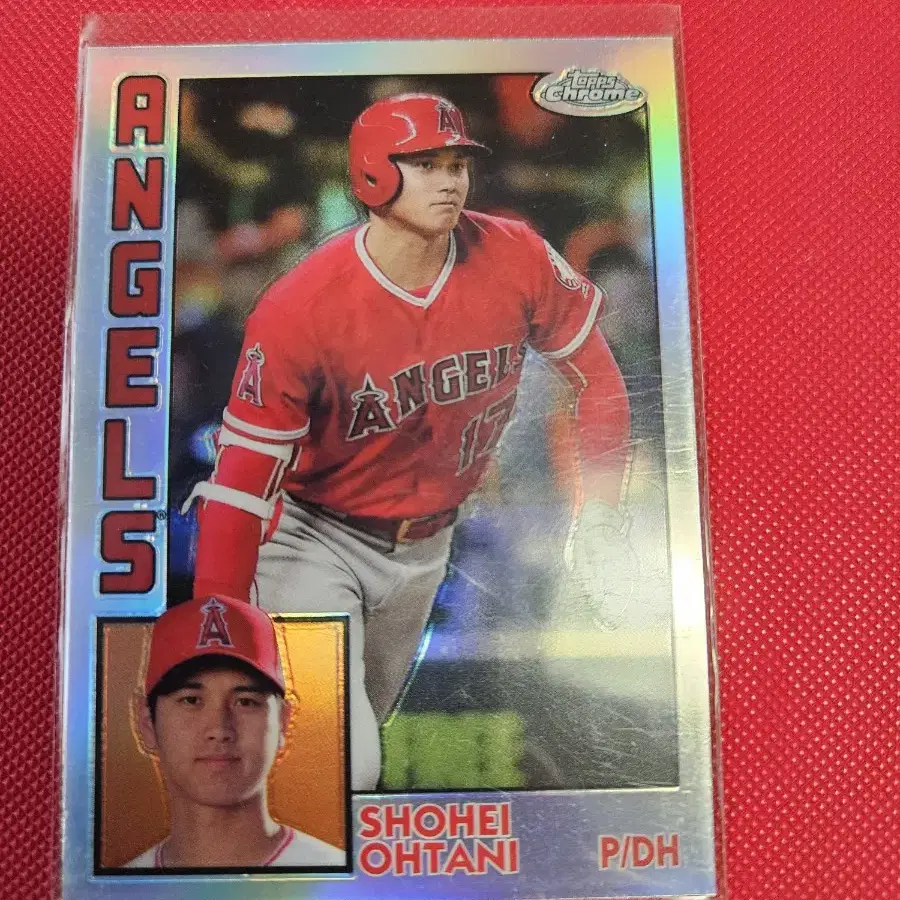 오타니 2019 Topps Chrome 1984 리플렉터