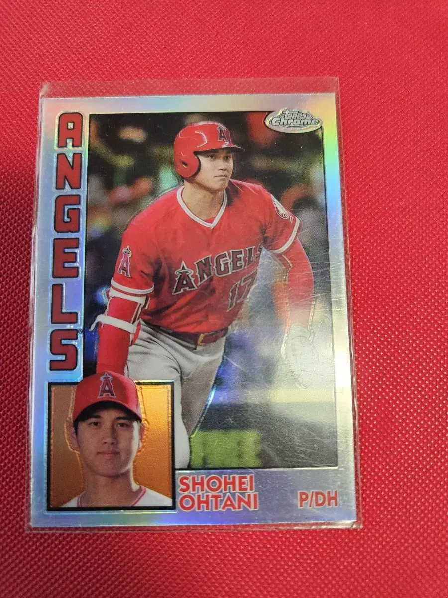 오타니 2019 Topps Chrome 1984 리플렉터