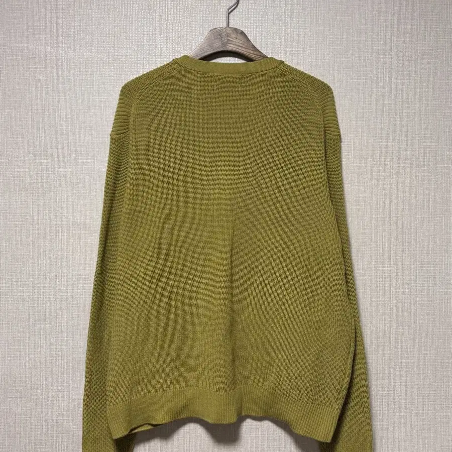 E/T-Logo Cardigan Mustard