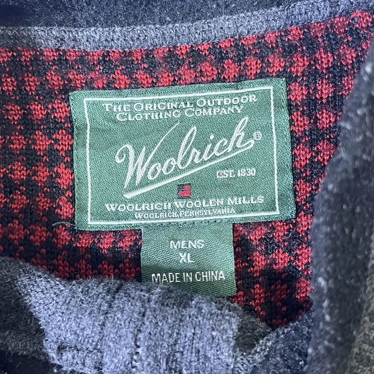 WOOLRICH 울리치 니트집업 (XL/105) kold_7099