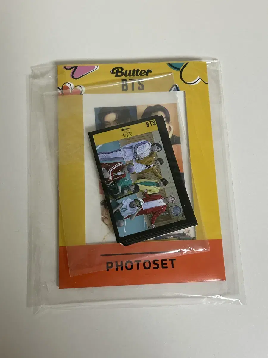 BTS butter photo set