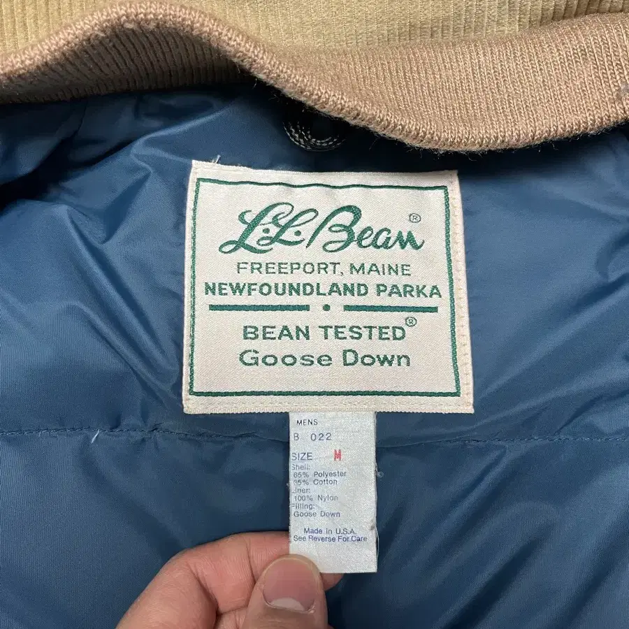 LLbean 구스다운 파카