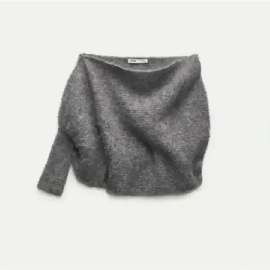 자라 Zara 원 숄더 알파카 니트 (Asymmetric Knit)