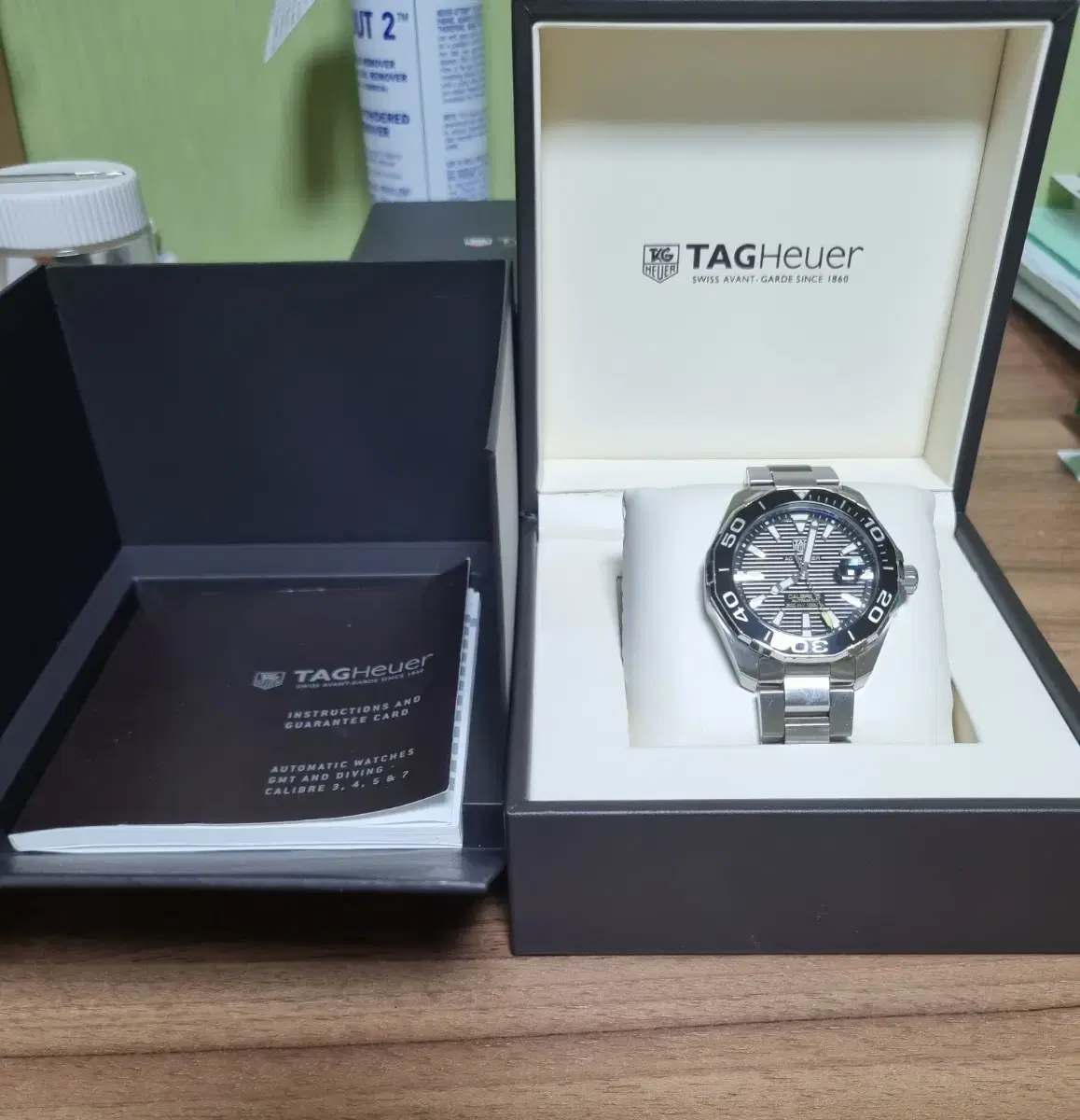 태그호이어 아쿠아레이서 오토매틱 43mm