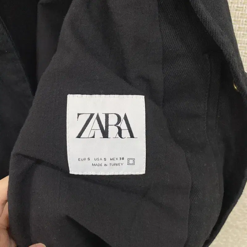 자라 ZARA 코튼 코치자켓 95 S04835