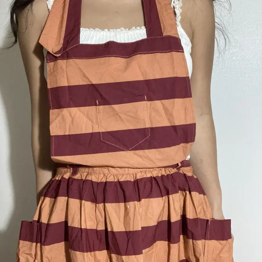 vintage stripe long dress