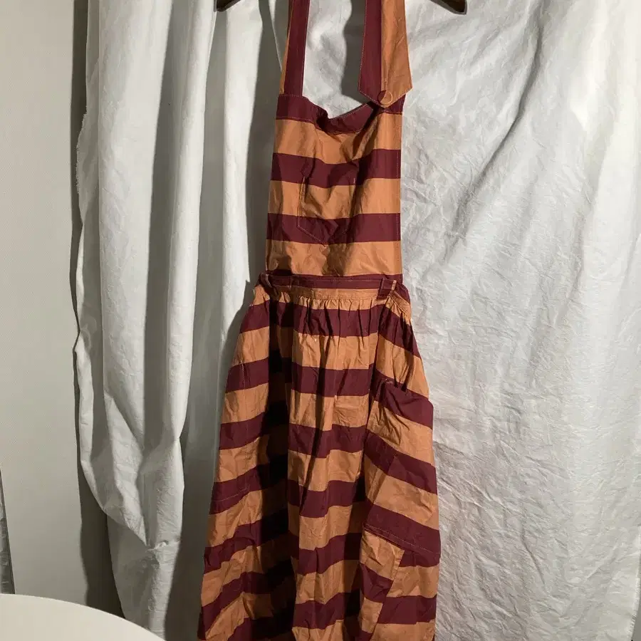 vintage stripe long dress