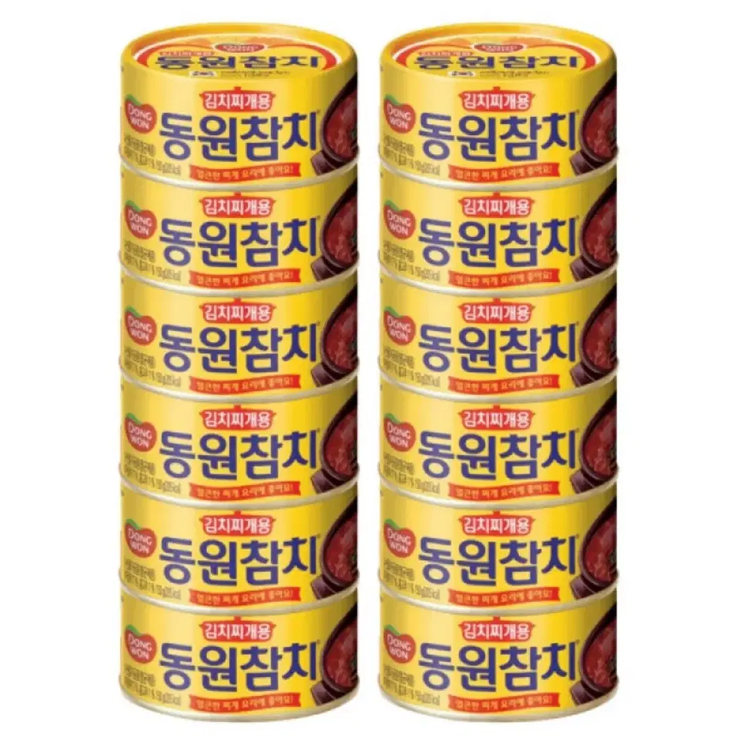 동원 김치찌개용 참치 150g 12개