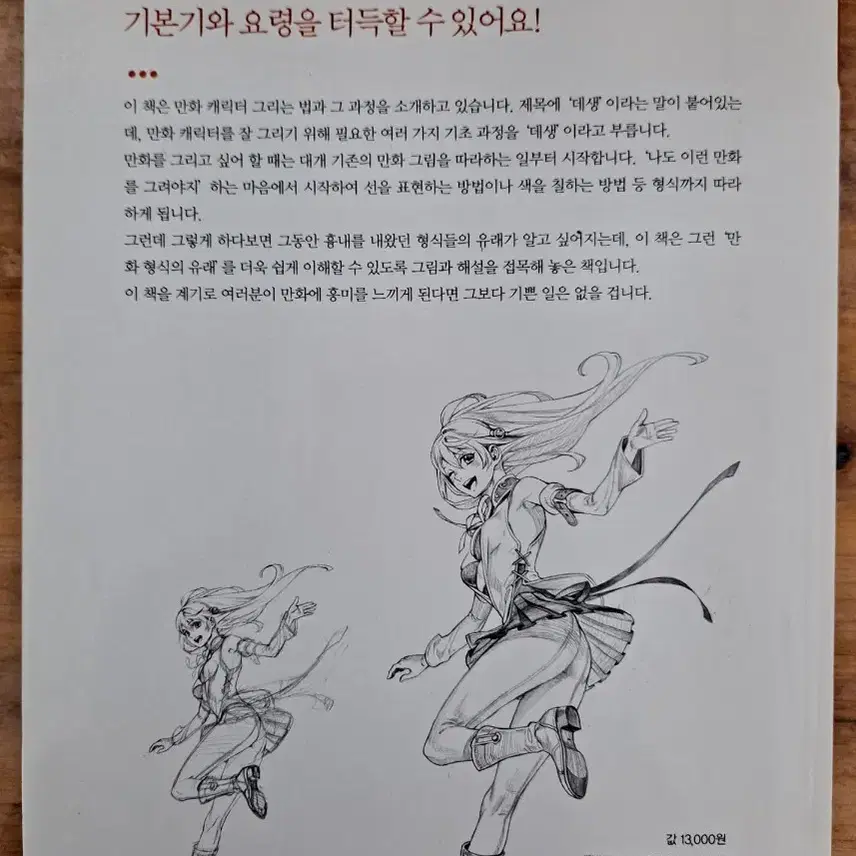 도서) 쉽게 배우는 만화캐릭터 데생