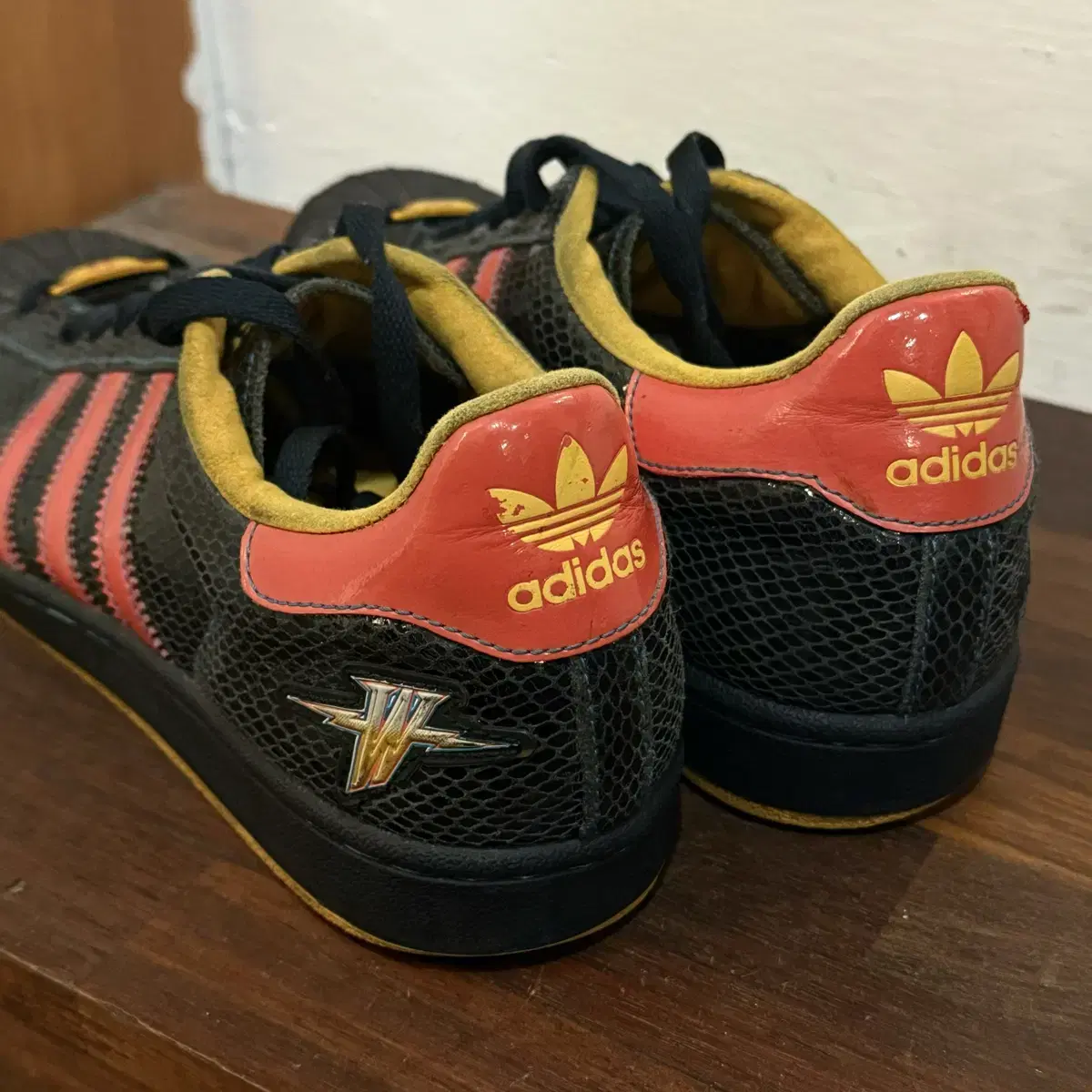 Adidas 아디다스 오리지널 빈티지 NBA 슈퍼스타 255mm