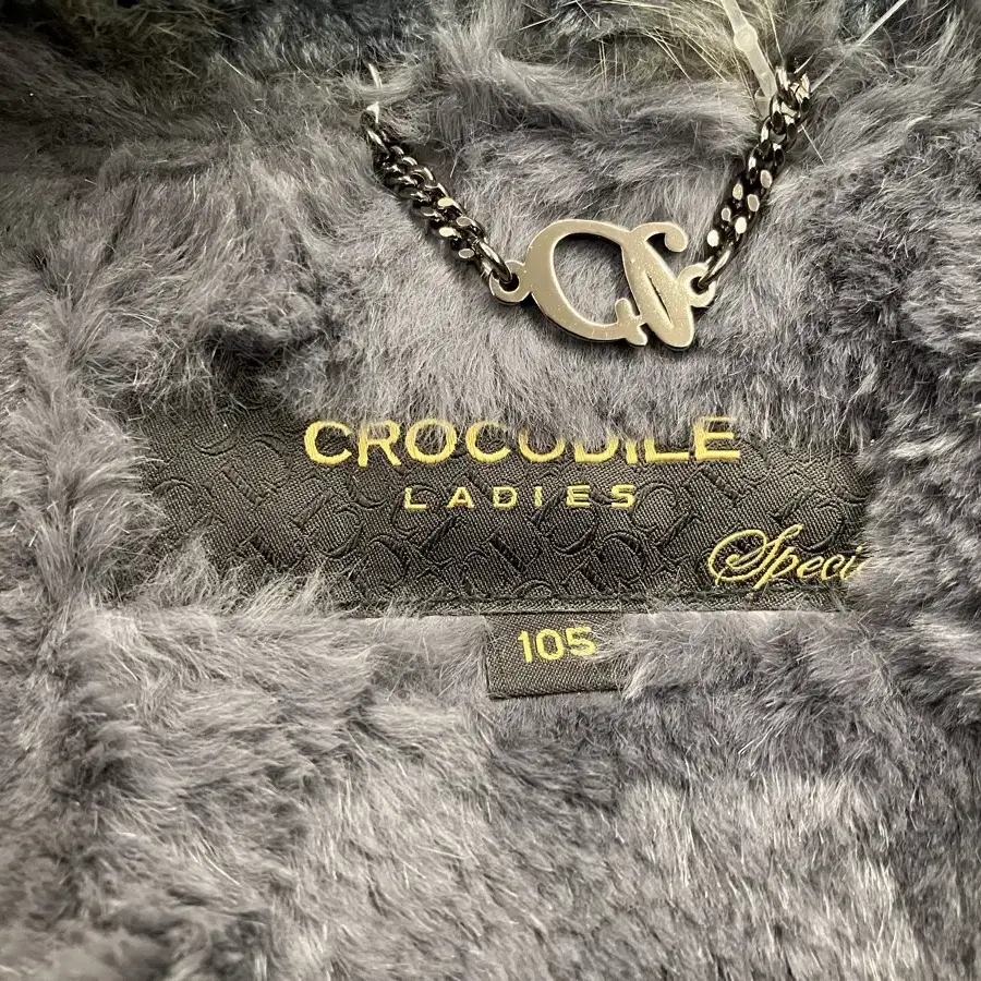 2 크로코다일(CROCODILE) 토끼털 코트 105(XL)