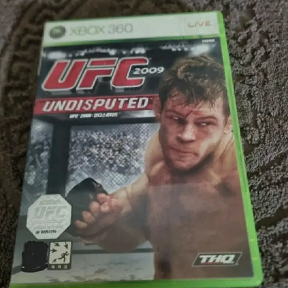 [XBOX360] UFC 언디스퓨티드 격투기 게임 엑스박스 엑박 타이틀