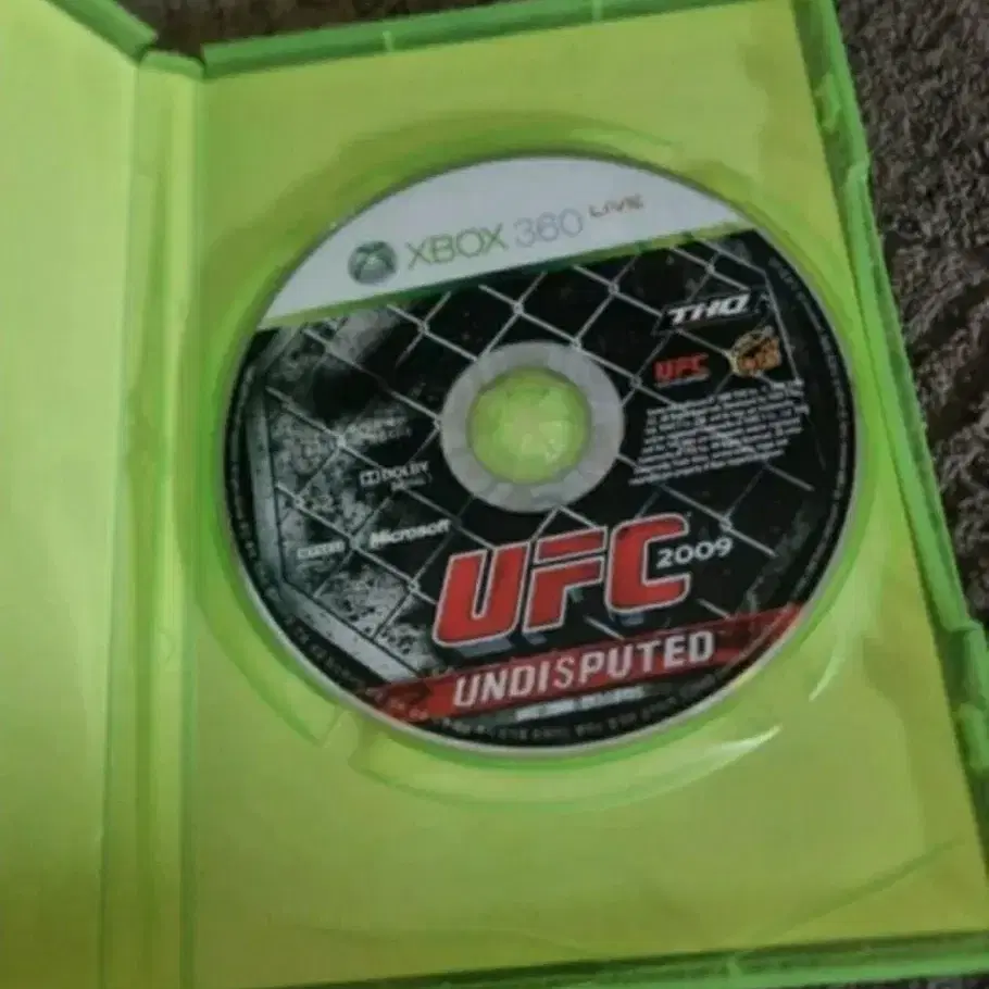 [XBOX360] UFC 언디스퓨티드 격투기 게임 엑스박스 엑박 타이틀